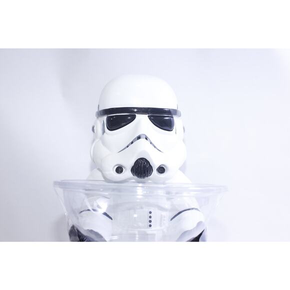 Star Wars, Stormtrooper, Candy Bowl, 18 1/2" Tall Figure, Clear, Transparent - Picture 2 of 4